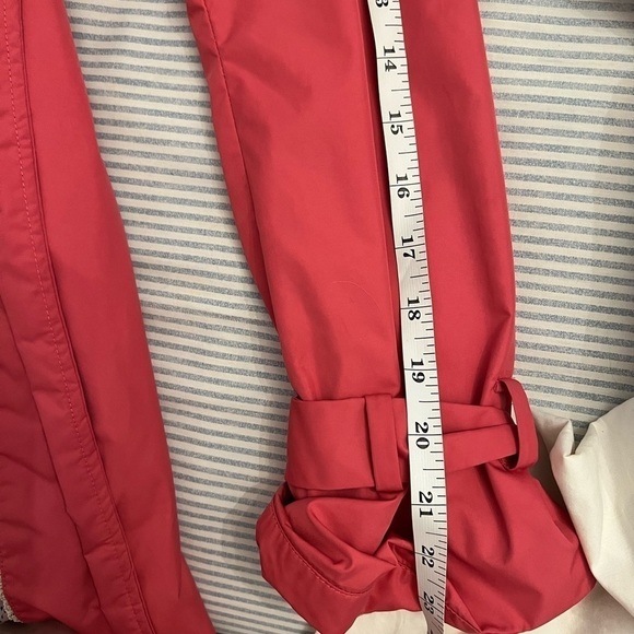 COLE Haan pink double breasted raincoat/trench coat, XS - Picture 11 of 12